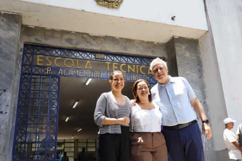 ETEPAM recebe visita da Governadora e Secretário de Educação e Esportes!